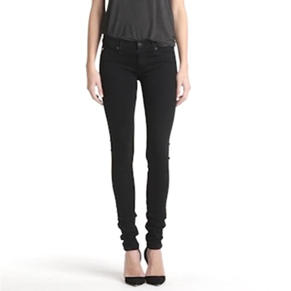 Hudson Krista Super Skinny Jean Black 24